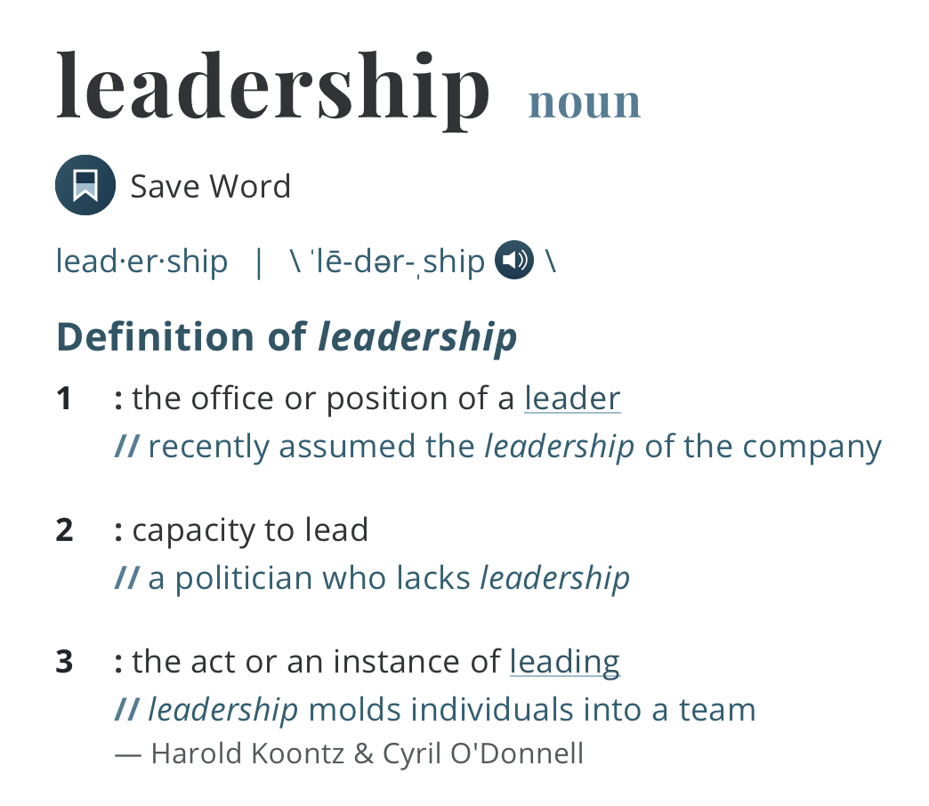 What Leaders Look Like - The Ampersand November 2020 • Image 1